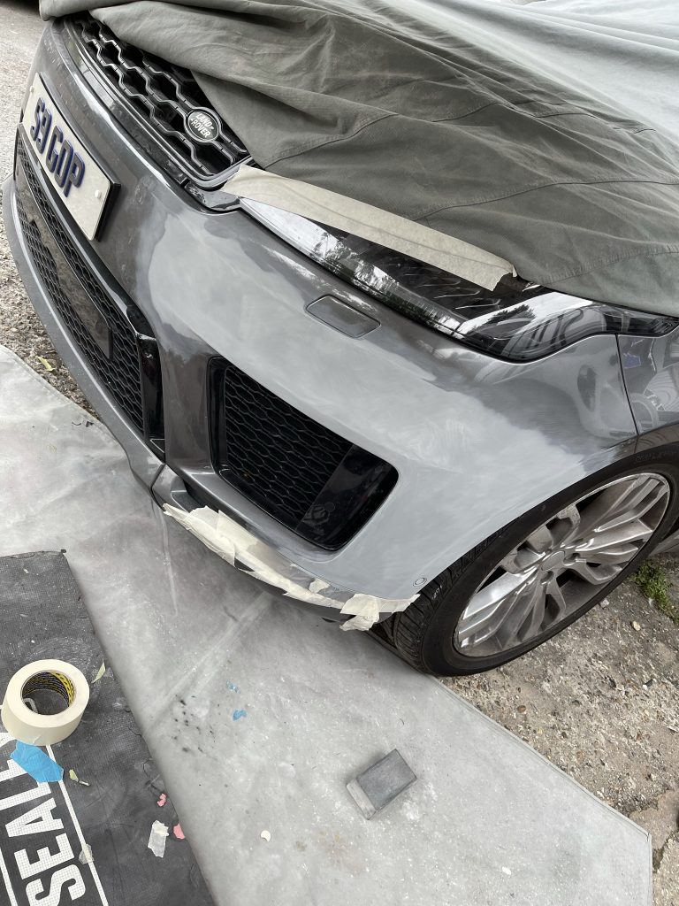 Range Rover bumper repair surrey